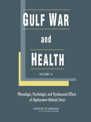 cover image of Gulf War and Health, Volume 6